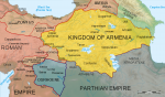 Arsacid Armenia Arshakunyan Arshagounian map