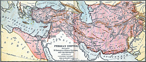 Achaemenid Empire at its Greatest Extend - Ancient World Maps