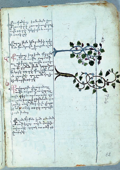 Medicinal herbs used in Ancient and Medieval Armenia (Mashtots Matenadaran, MS. 6594)