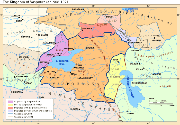 Kingdom of Vaspurakan (Վասպուրական) - Armenian-History.com