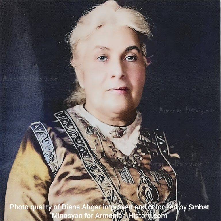 Diana Abgar - The first Armenian woman diplomat