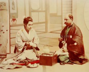 Diana and Michael Apcar in Japan at the end of 19th century