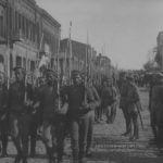Armenian military parade in Kars - 1919