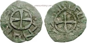 Roupen I. 1080-1095.Small Armenian cross.