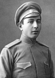 Bagramyan in 1916 while he was serving in the Imperial Russian military.