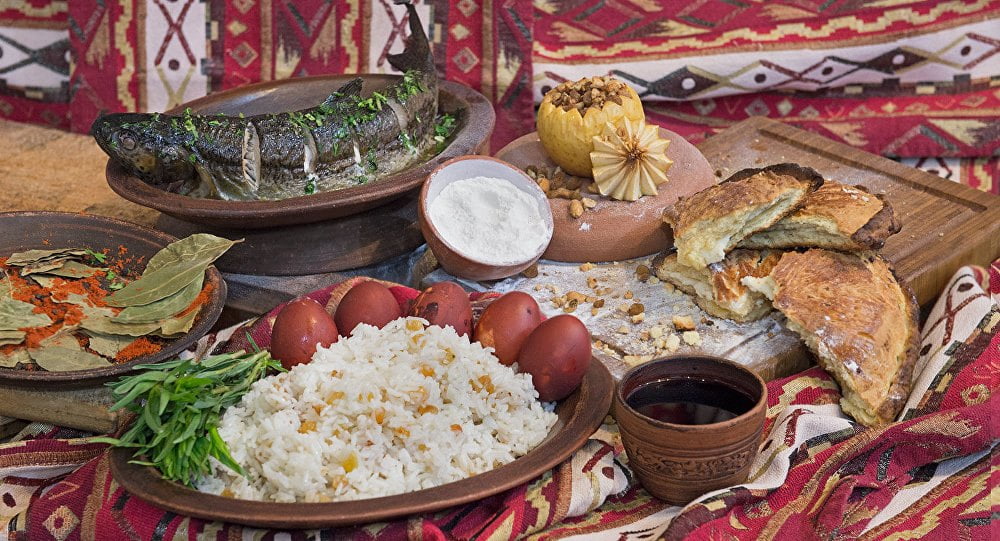 Armenian Easter table