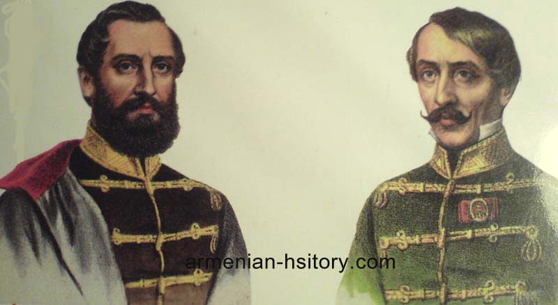 The Armenian heroes of the Hungarian war of independence in 1848-49