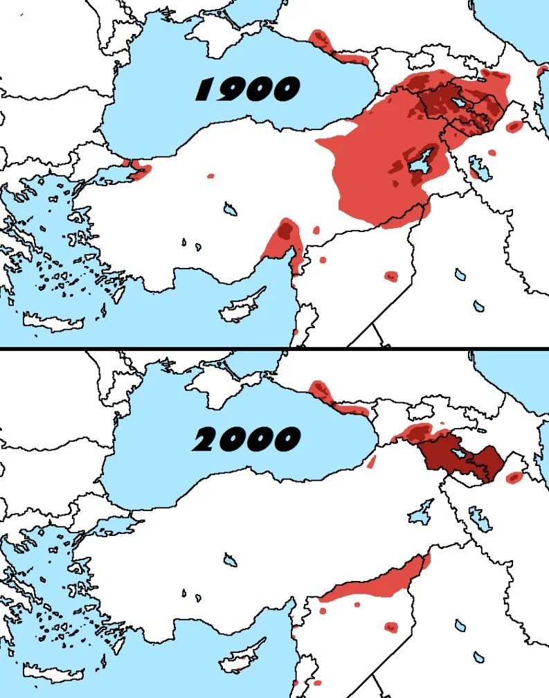 The number of Armenian population in 19th-20th centuries - Demography