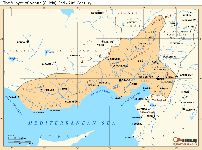 Cilicia Under French Mandate , 1918-1921