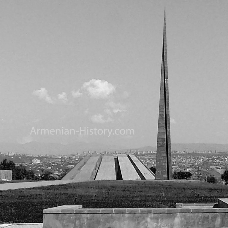 Tsitsernakaberd - The Armenian Genocide Memorial complex, Yerevan, Armenia