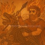 Vahagn the Dragon Slayer – Armenian God of Fire and War