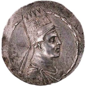 The tetradrachm of King Artavasdes II (55–34 BCE) stands as a testament to Armenia’s political authority and enduring cultural heritage.