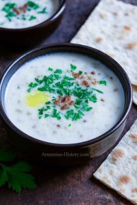 Spas – Traditional Armenian Yogurt Soup