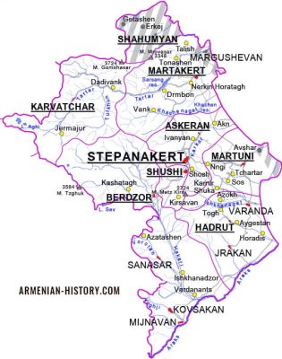 Artsakh Chronicle (February 1988 - May 1994) - The List of the most important events