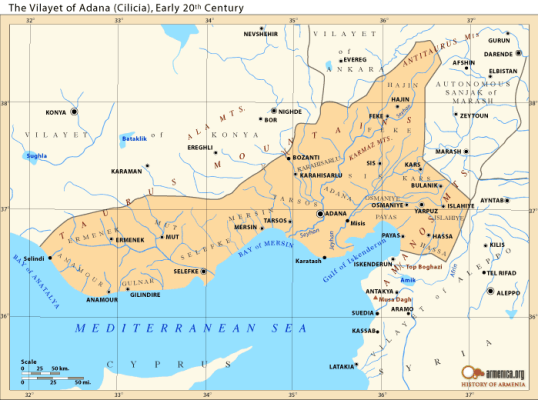 Cilicia Under French Mandate , 1918-1921