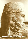 Aramazd (Zeus) -  Stone statue of Master of all Armenian gods - Mount Nemrut