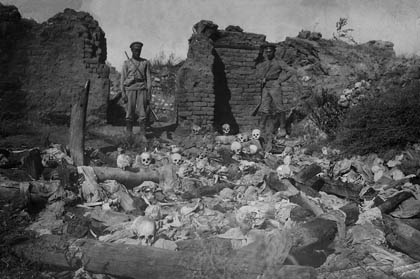 armenians burnt alive in sheykhalan by turkish soldiers 1915
