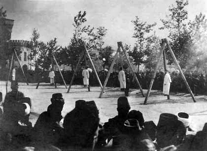 execution of armenians in the constantinople june 1915