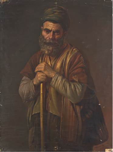 Armenian Beggar, Van, 1882.
