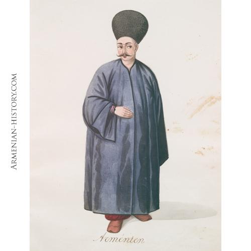 An Armenian, drawing, date 1808 - 1826,