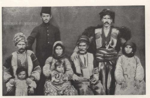 Armenian Family - Van - Western Armenia